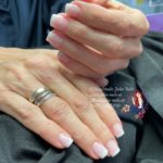 French white Nails