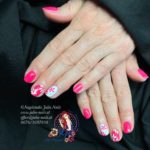 Sommernägel pink